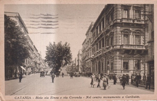 Catania bivio via etnea - via,
