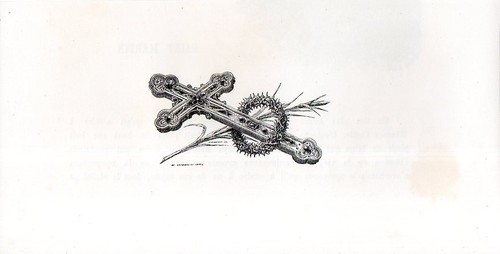 Stampa antica crocifisso - antica,