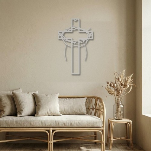 Decorazione parete croce - decorazione,