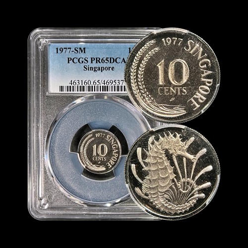 Singapore 1977 10 - 1977,, centesimi